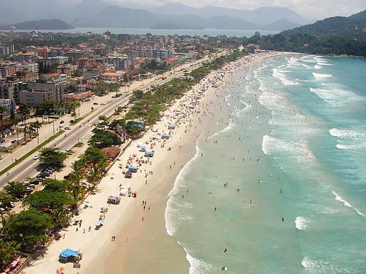 Apartamento De Frente Para O Mar 乌巴图巴 外观 照片